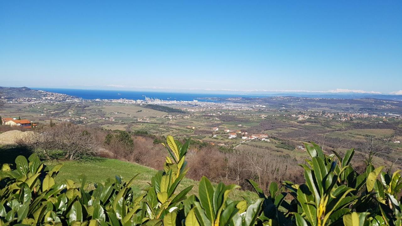Apartma PANORAMA Marezige Bagian luar foto