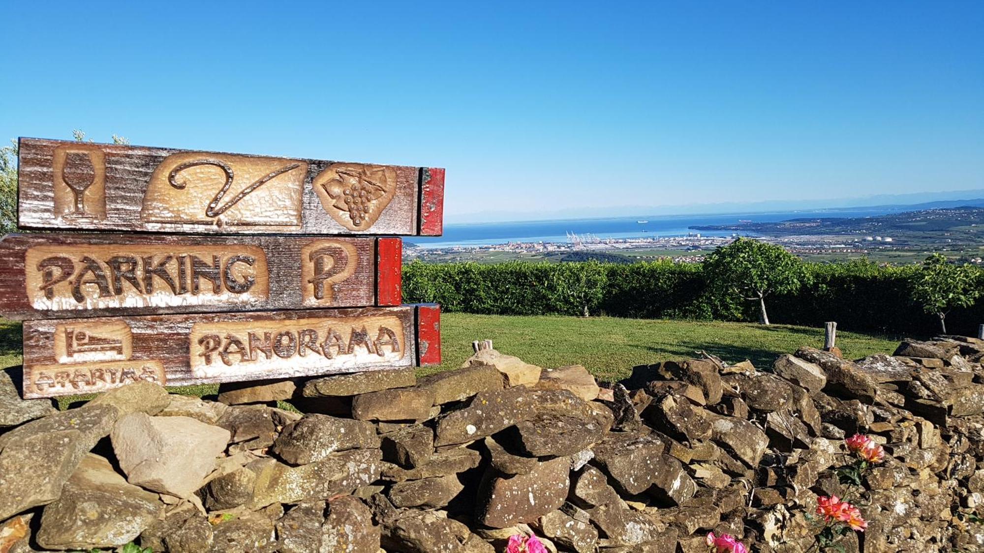 Apartma PANORAMA Marezige Bagian luar foto